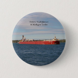 Dirk S. VanEnkevort & Michigan Trader-Knopf Button