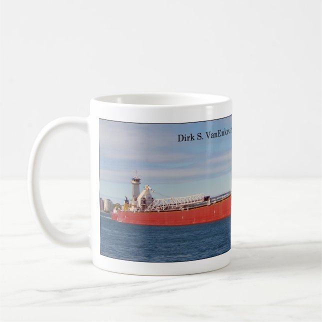 Dirk S. VanEnkevort & Michigan Trader mug (Gauche)
