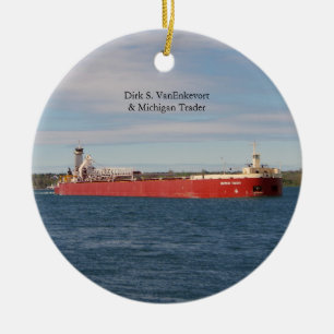 Dirk S. VanEnkevort & Michigan Trader Ornament