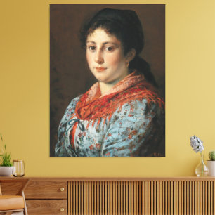 Dirndl Leinwanddruck