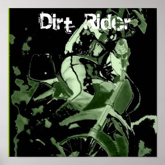 Dirt Bike 1, Dirt  Rider Poster