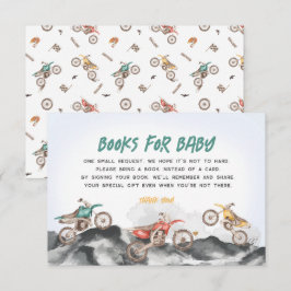 Dirt Bike Books für die Einladung zum Baby