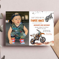 Dirt Bike Boy 3. Geburtstag Party Foto