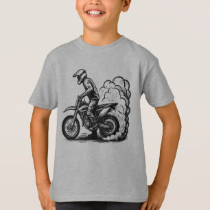 Dirt Bike Burnout T-Shirt