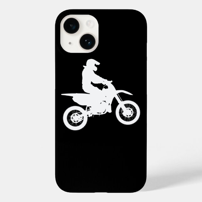 Dirt Bike Case-Mate iPhone 14 Hülle (Rückseite)