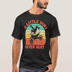 Dirt Bike Dirt verletzt Motocross Retro Men T-Shirt