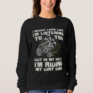 Dirt Bike für Männer Dirtbike Motorradfahren Sweatshirt