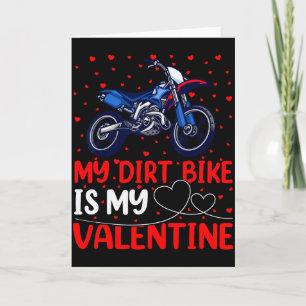 Dirt-Bike-Liebhaber Lustig Mein Dirt-Bike ist mein Karte
