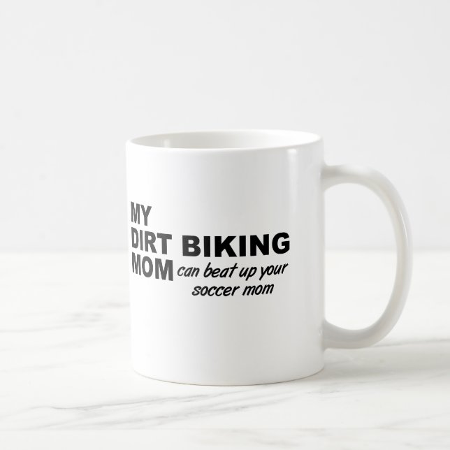 Dirt Bike Mama Funny Mug Kaffeetasse (Rechts)