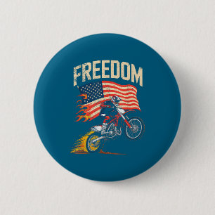 Dirt Bike Motocross  Button