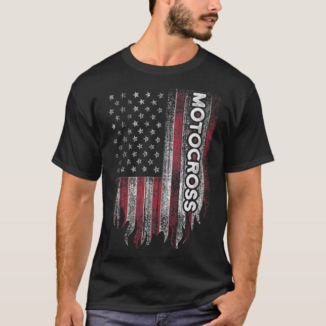 Dirt Bike Motocross MX Racing Premi T-Shirt (Vorderseite)