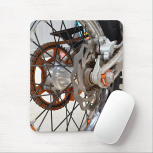 Dirt Bike Motorbike Rad Zahnrad, Mousepad