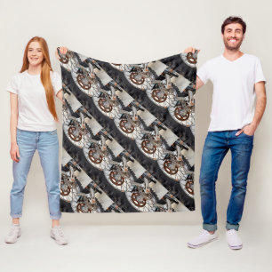 Dirt Bike Motorrad Radwagen, Med Fleece Blanket