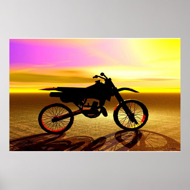 Dirt Bike Poster (Vorne)