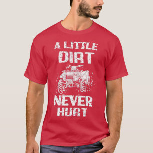 Dirt Bike Quad Zitat 4 Wheeler nie ein bisschen tr T-Shirt
