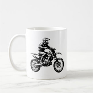 Dirt Bike Rider Kaffeetasse