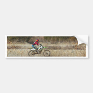 Dirt Bike Riding Autoaufkleber