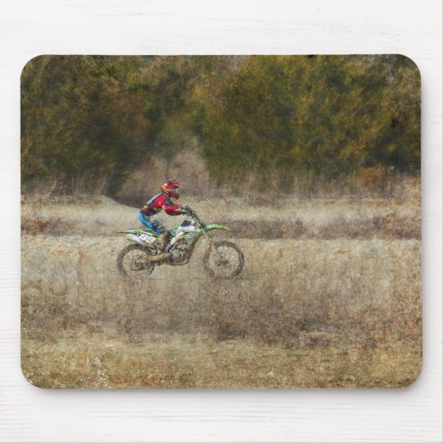 Dirt Bike Riding Mousepad (Vorne)
