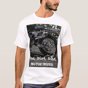Dirt Biking (Schwarz & Weiß) T-Shirt