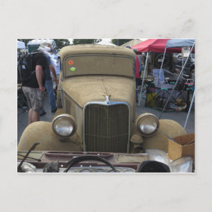 Dirt Covered Car Postkarte