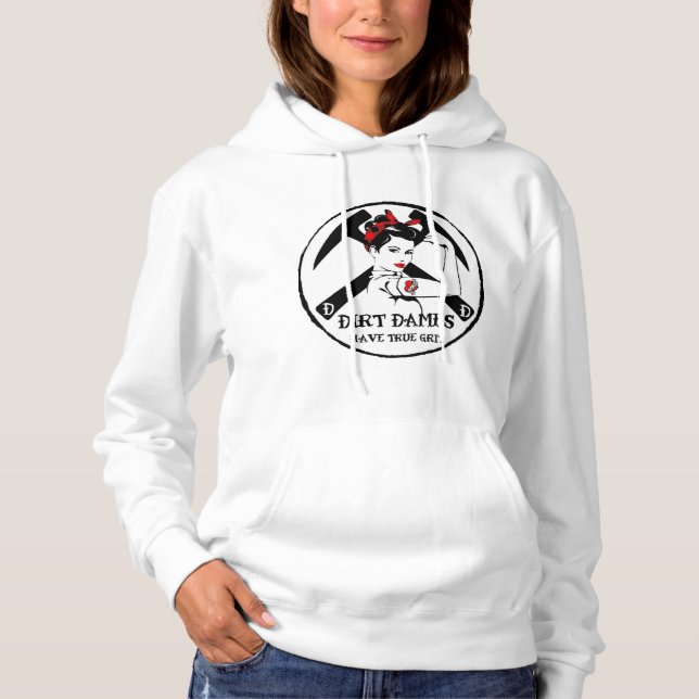Dirt Dames Ont Véritable Sweat - shirt à capuche G (Devant)