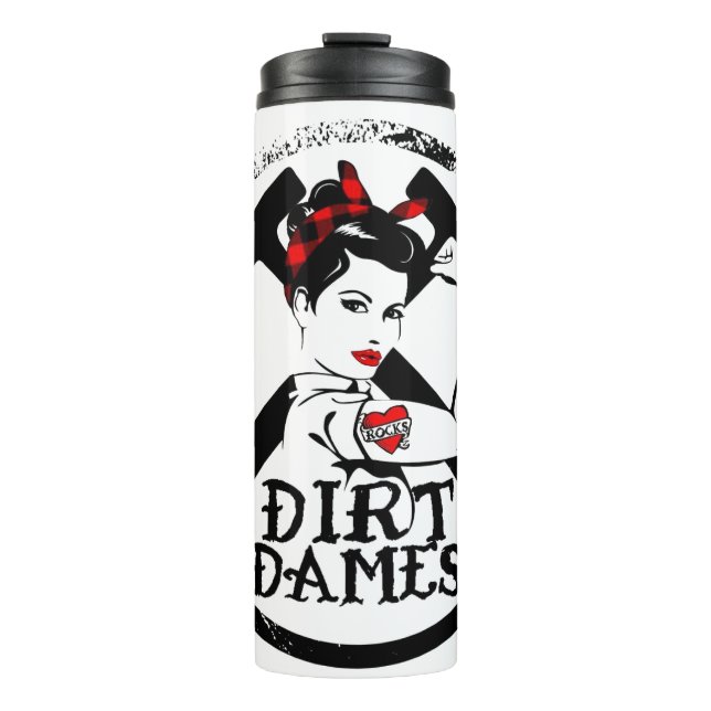 Dirt Dames Thermal Tumbler - Rockhound, Geologe Thermosbecher (Vorderseite)
