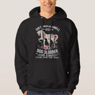 Dirt Horse Riech und Hund Slobber immer gute Eques Hoodie