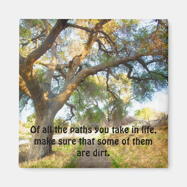 Dirt Paths Magnet (Vorne)