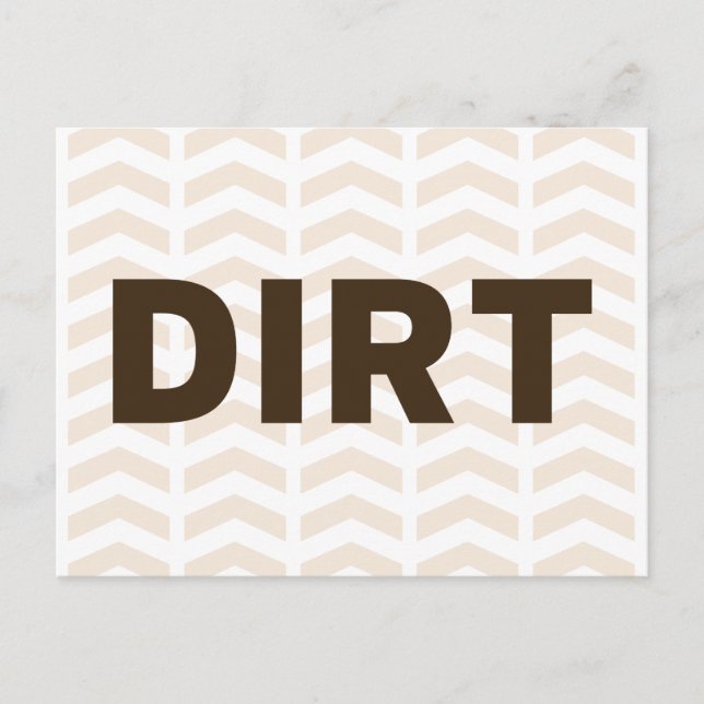 Dirt Postkarte (Vorderseite)