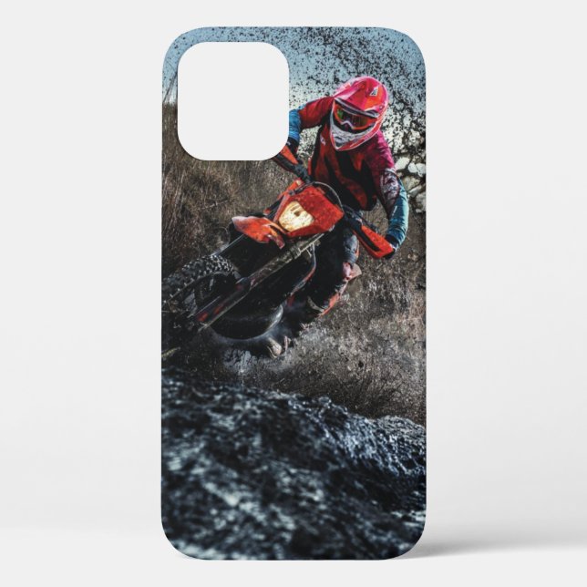 Dirt Rad-Reiter-Kissen Case-Mate iPhone Hülle (Rückseite)
