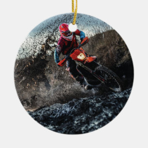 Dirt Rad-Reiter-Kissen Keramik Ornament