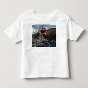 Dirt Rad-Reiter-Kissen Kleinkind T-shirt