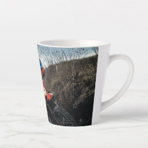 Dirt Rad-Reiter-Kissen Milchtasse