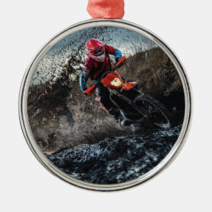 Dirt Rad-Reiter-Kissen Ornament Aus Metall