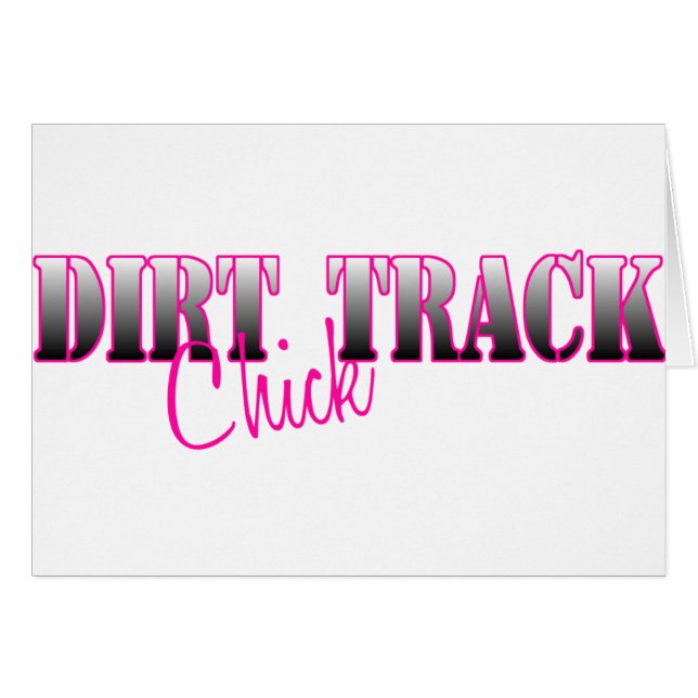 Dirt Track Chick (Vorderseite (Horizontal))