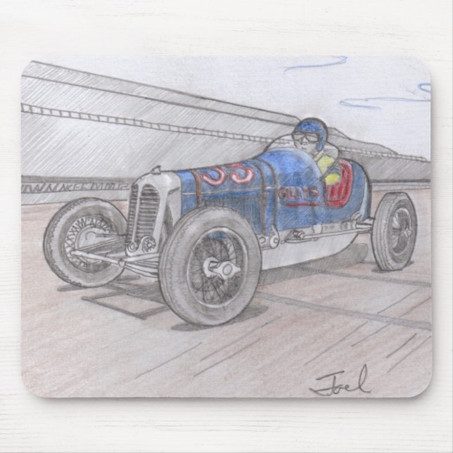 DIRT TRACK RACER-Mauspad Mousepad (Vorne)