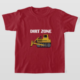 Dirt Zone (Bulldozer) - Kids' Basic T - Shirt