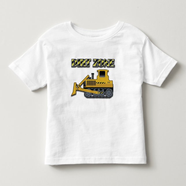 Dirt Zone (Bulldozer) - Kleinkind Fine Jersey T-Sh Kleinkind T-shirt (Vorderseite)