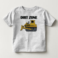 Dirt Zone (Bulldozer) - Kleinkind Long Sleeve T-Sh