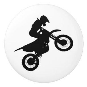 Dirtbike Motorcross Türknauf-Zug Keramikknauf