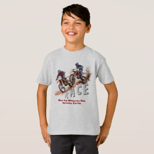 Dirtbike Racing Motocross Boys Brauch T-Shirt