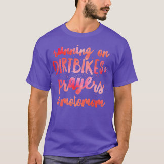 Dirtbikes und Gebete lustige moto motocross Mutter T-Shirt