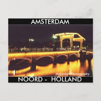 Dirty 3Tall Boxes Postcard Amsterdam Postkarte