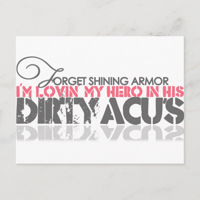 Dirty ACU Postkarte (Vorderseite)