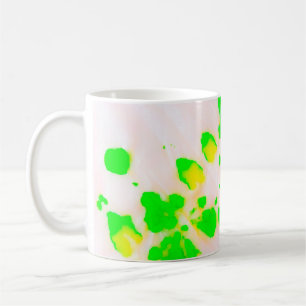 Dirty Art Graffiti. Abstraktes Dekor Sunny Ikat Kaffeetasse