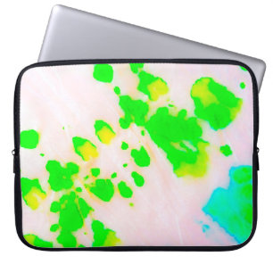 Dirty Art Graffiti. Abstraktes Dekor Sunny Ikat Laptopschutzhülle