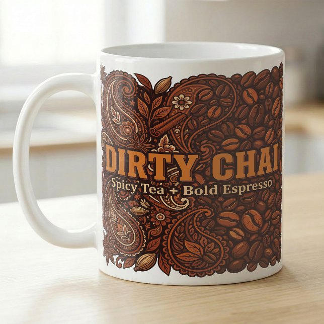 Dirty Chai Spice Einfaches Espresso Rezept  Kaffeetasse (Von Creator hochgeladen)