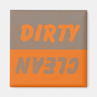 Dirty Clean Dish Washer