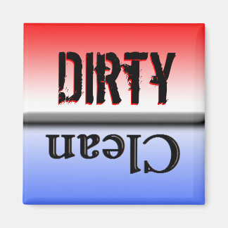 Dirty Clean Dish Washer Magnet