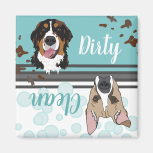 Dirty/Clean Magnet